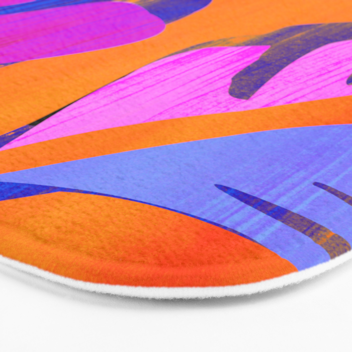 Mystic Tropics / Abstract Tropical Series Bath Mat Gallery Image 3