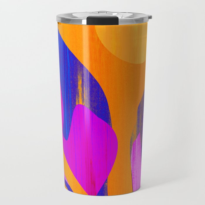 Mystic Tropics / Abstract Tropical Series Travel Mug Gallery Image 1