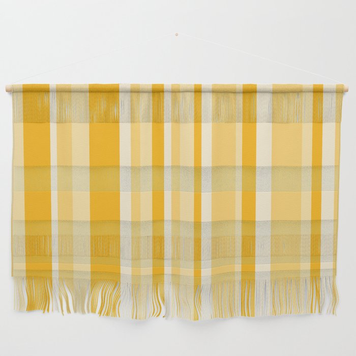 Classic Stripes XXII - Golden Sunshine Yellow Wall Hanging Gallery Image 1