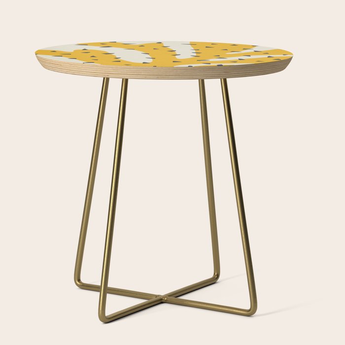 Matisse Inspired Yellow Shape Side Table Gallery Image 1