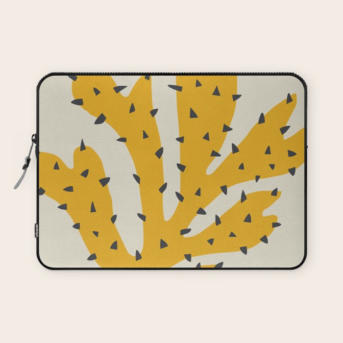 Matisse Inspired Yellow Shape Laptop Sleeve Gallery Image 1