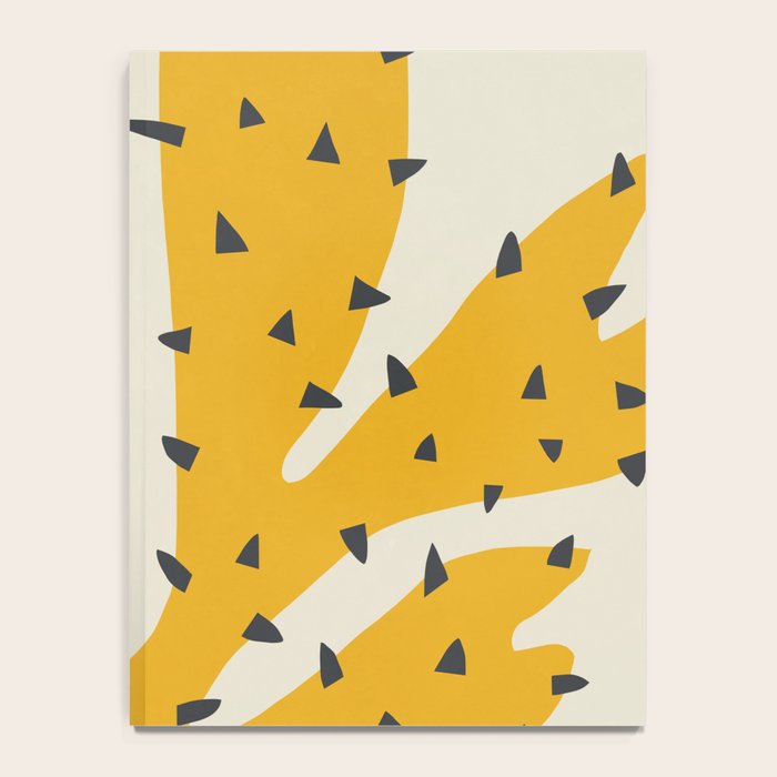 Matisse Inspired Yellow Shape Notebook Gallery Image 4