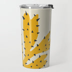 Matisse Inspired Yellow Shape Travel Mug Gallery Image 2
