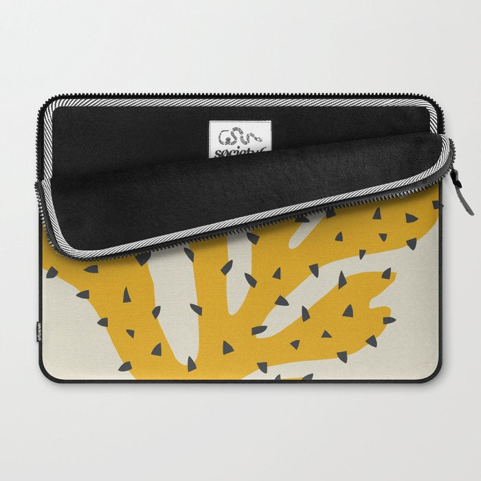 Matisse Inspired Yellow Shape Laptop Sleeve Gallery Image 2