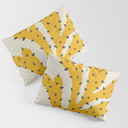 Matisse Inspired Yellow Shape Pillow Sham Gallery Image 3