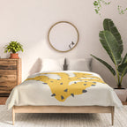 Matisse Inspired Yellow Shape Comforter Gallery Image 3