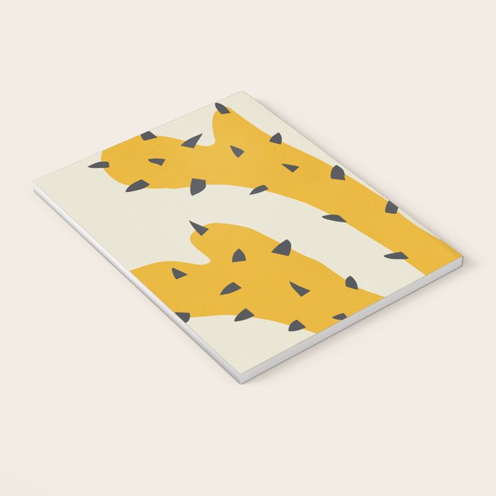 Matisse Inspired Yellow Shape Notebook Gallery Image 3