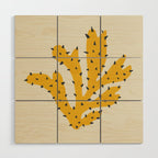 Matisse Inspired Yellow Shape Wood Wall Art Gallery Image 1