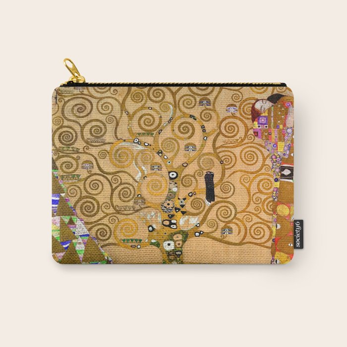 The Tree of life - Gustav Klimt Stoclet Frieze Carry All Pouch Gallery Image 1