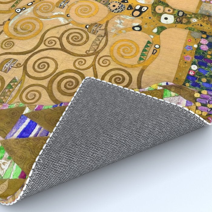 The Tree of life - Gustav Klimt Stoclet Frieze Rug Gallery Image 4