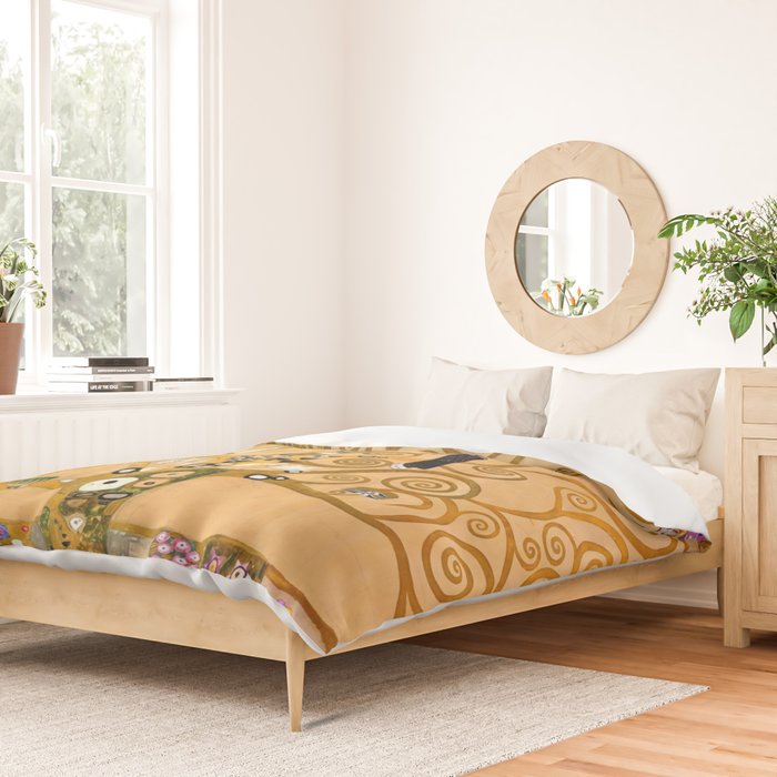 The Tree of life - Gustav Klimt Stoclet Frieze Duvet Cover Gallery Image 2