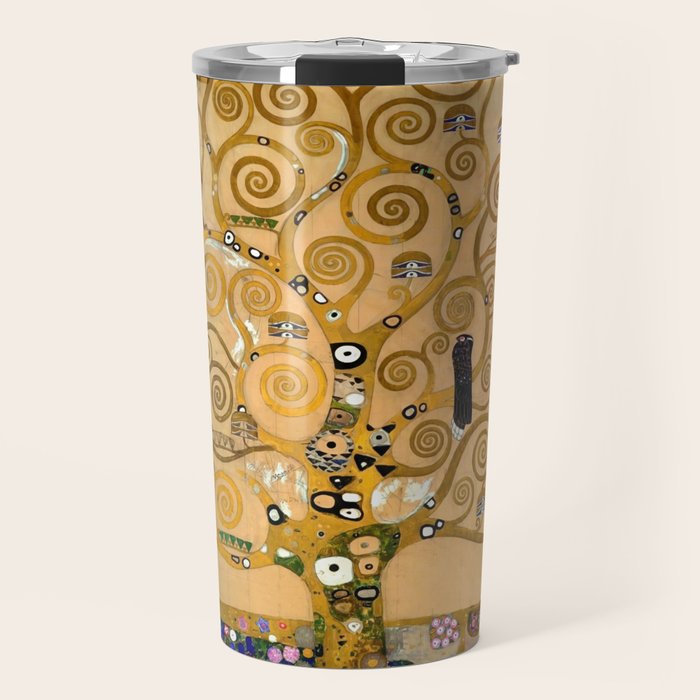 The Tree of life - Gustav Klimt Stoclet Frieze Travel Mug Gallery Image 1