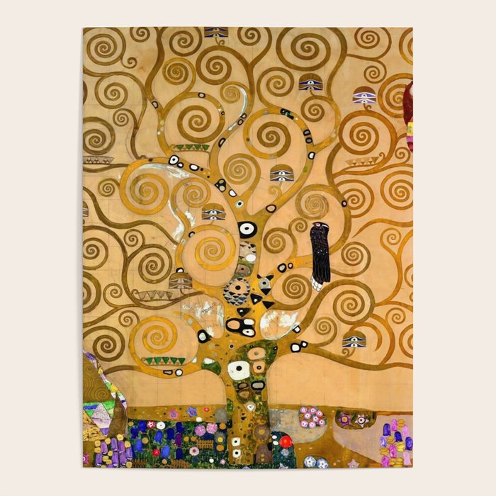 The Tree of life - Gustav Klimt Stoclet Frieze Poster Gallery Image 4