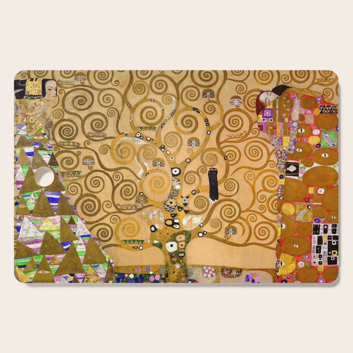 The Tree of life - Gustav Klimt Stoclet Frieze Cutting Board Gallery Image 1
