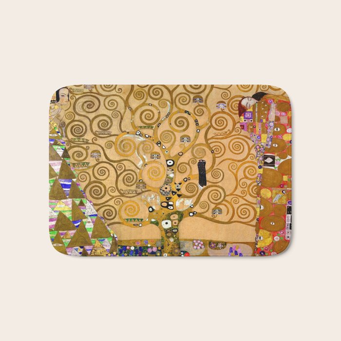 The Tree of life - Gustav Klimt Stoclet Frieze Bath Mat Gallery Image 1
