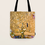 The Tree of life - Gustav Klimt Stoclet Frieze Tote Bag Gallery Image 1