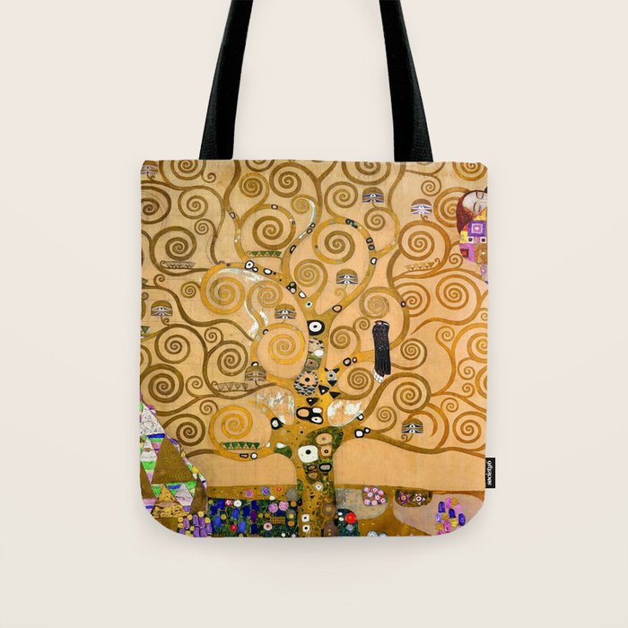 The Tree of life - Gustav Klimt Stoclet Frieze Tote Bag Gallery Image 1