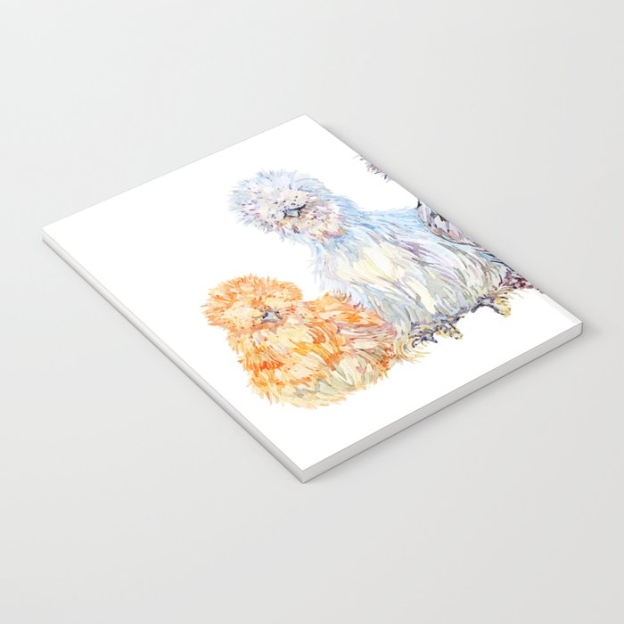 Silkie Chicken Huddle Notebook Gallery Image 3