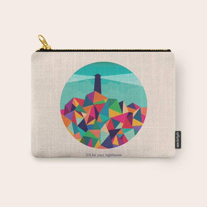 I'll be your lighthouse if you'll be my sea Carry All Pouch Gallery Image 1