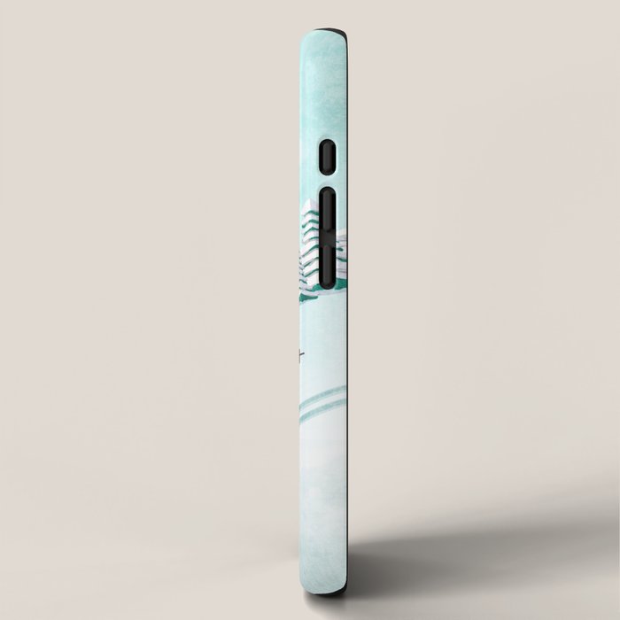 Skiing Girl iPhone Case Gallery Image 2
