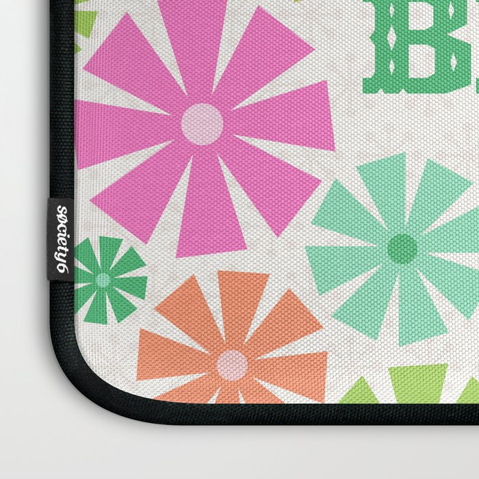 Merry and Bright Christmas Wreath Laptop Sleeve Gallery Image 3