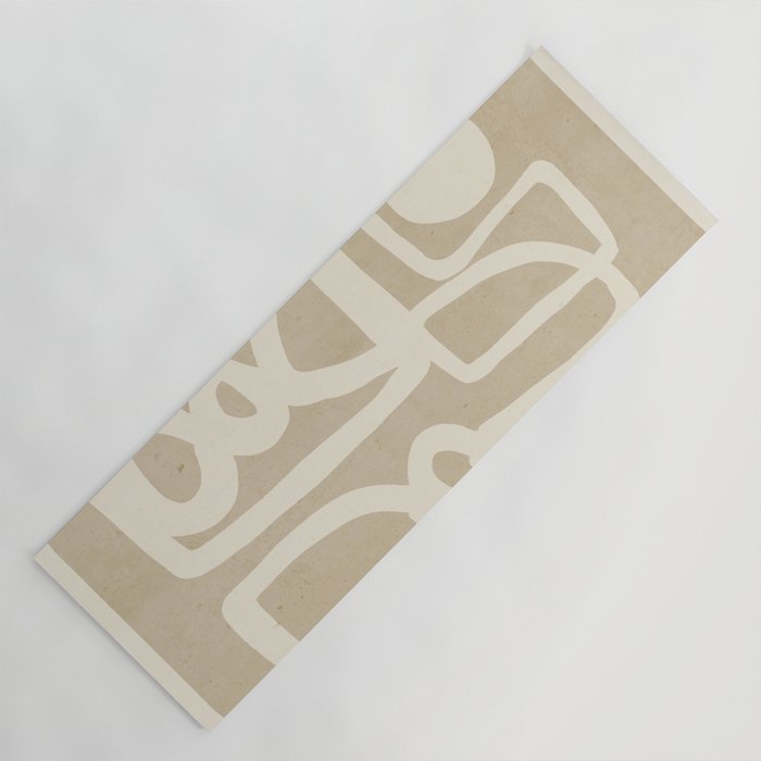 Abstract Minimal Shapes 78 Yoga Mat Gallery Image 1
