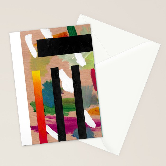 Untitled (Abstract Composition 2017018) Stationery Card Gallery Image 2