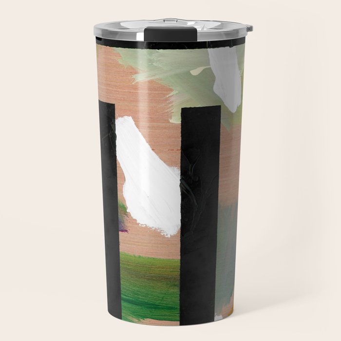 Untitled (Abstract Composition 2017018) Travel Mug Gallery Image 1