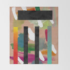 Untitled (Abstract Composition 2017018) Throw Blanket Gallery Image 2