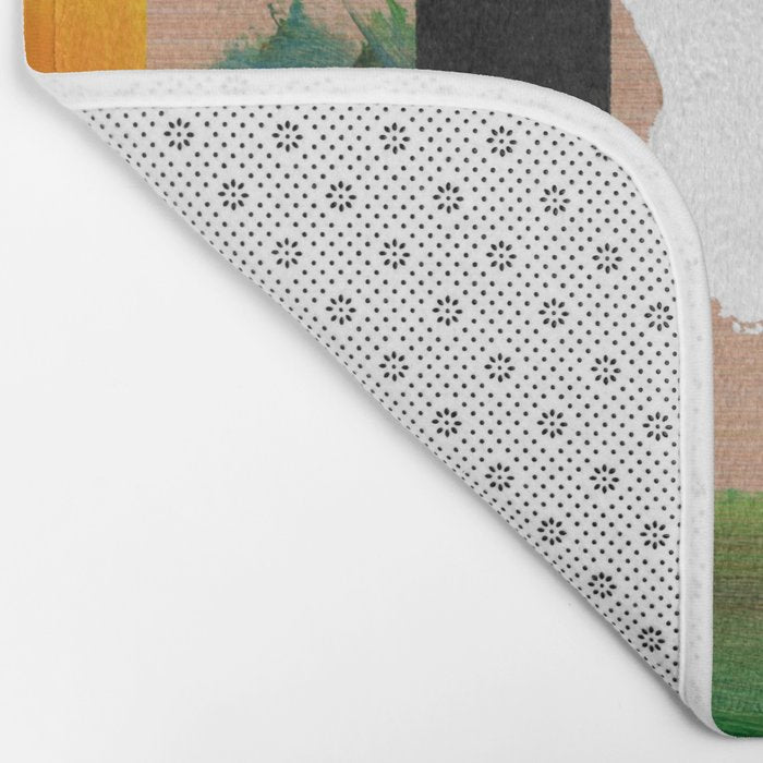 Untitled (Abstract Composition 2017018) Bath Mat Gallery Image 2