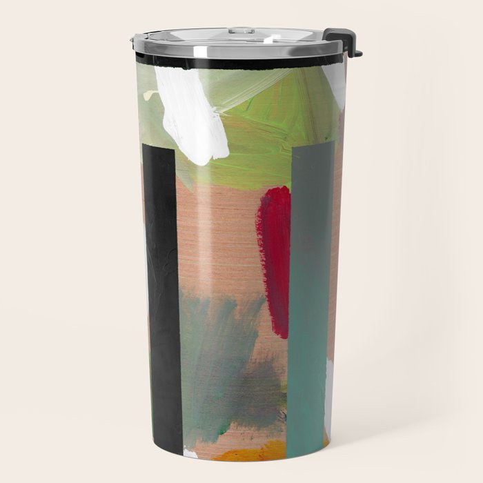 Untitled (Abstract Composition 2017018) Travel Mug Gallery Image 2