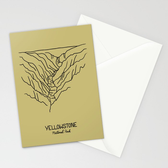 Yellowstone National Park Stationery Card Gallery Image 2