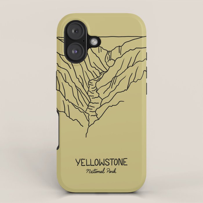 Yellowstone National Park iPhone Case Gallery Image 1