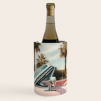 Cool Tiger in a pastel Cabrio in Palm Springs Wine Chiller Gallery Image 2