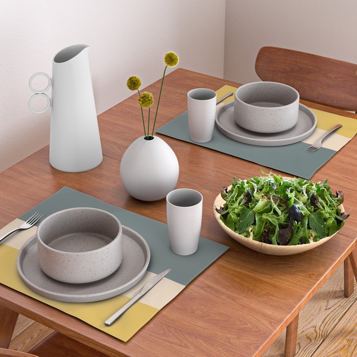 Abstract Geometric 02 Placemat Gallery Image 2