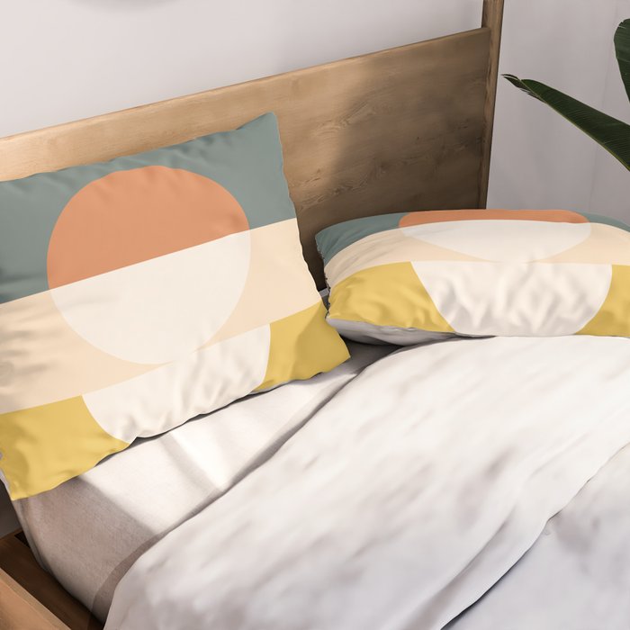 Abstract Geometric 02 Pillow Sham Gallery Image 2