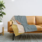 Abstract Geometric 02 Throw Blanket Gallery Image 1