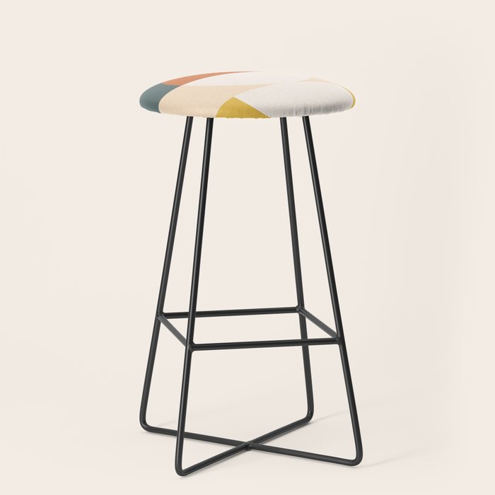 Abstract Geometric 02 Stool Gallery Image 1