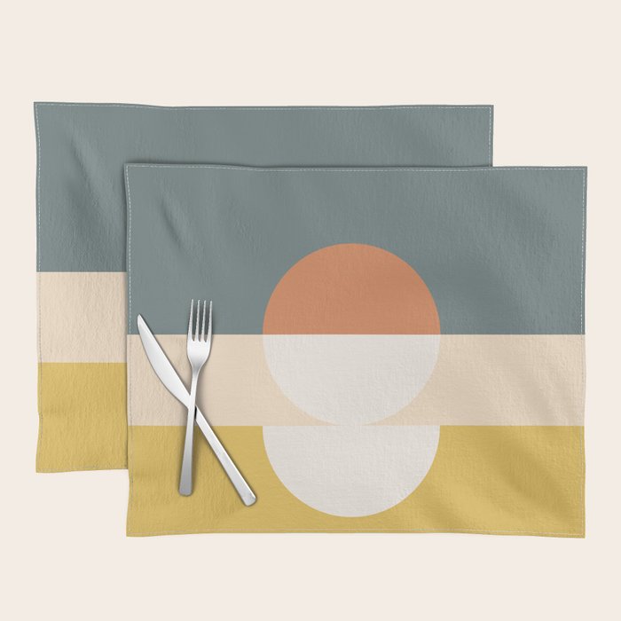 Abstract Geometric 02 Placemat Gallery Image 1