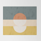 Abstract Geometric 02 Throw Blanket Gallery Image 2