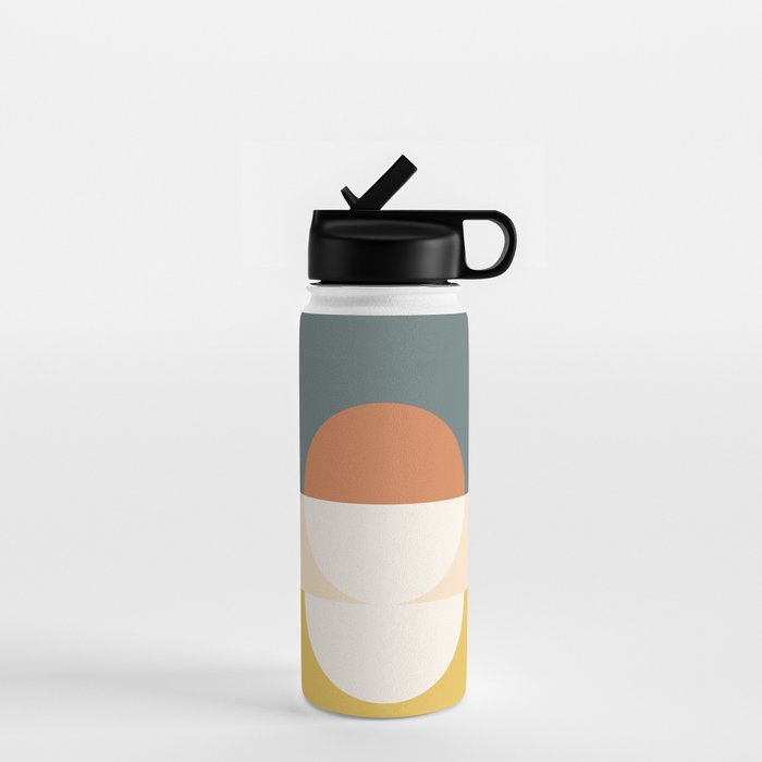 Abstract Geometric 02 Water Bottle Gallery Image 1