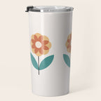 Retro Flower 2-1 Travel Mug Gallery Image 3