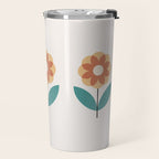 Retro Flower 2-1 Travel Mug Gallery Image 2