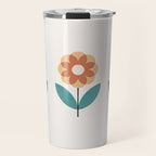 Retro Flower 2-1 Travel Mug Gallery Image 1