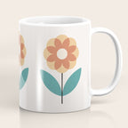 Retro Flower 2-1 Coffee Mug Gallery Image 1