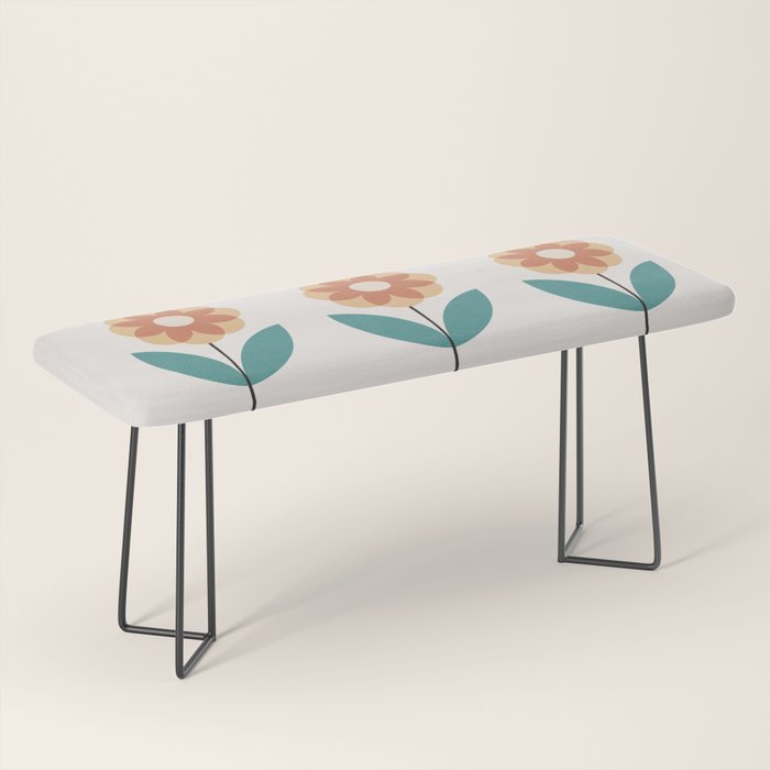 Retro Flower 2-1 Bench Gallery Image 1