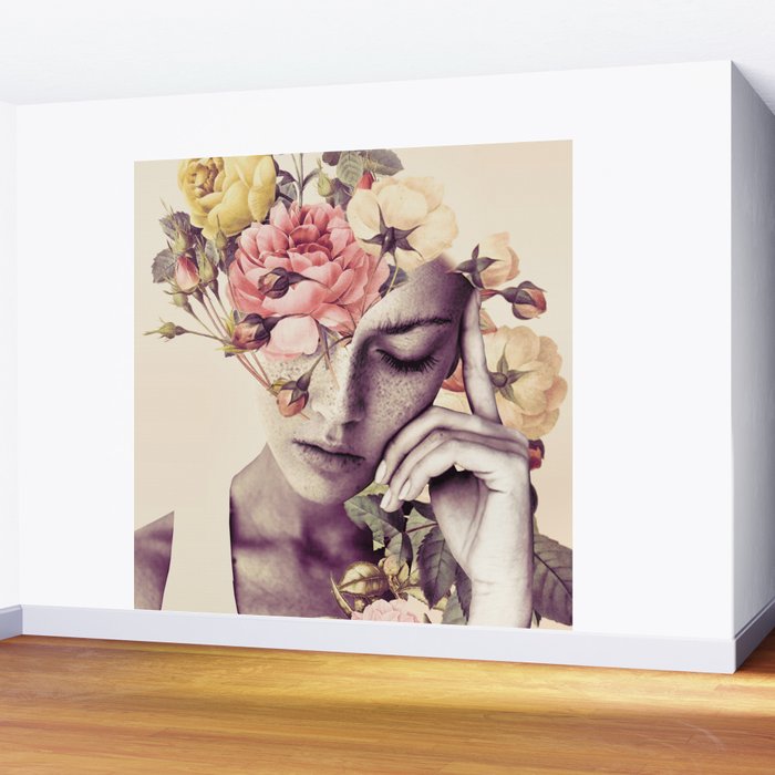 In Bloom 14 Wall Mural Gallery Image 2