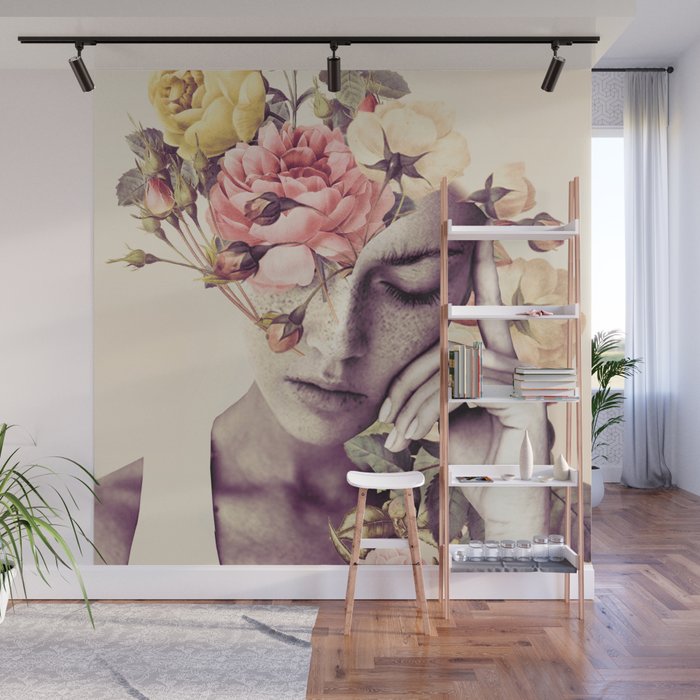 In Bloom 14 Wall Mural Gallery Image 1