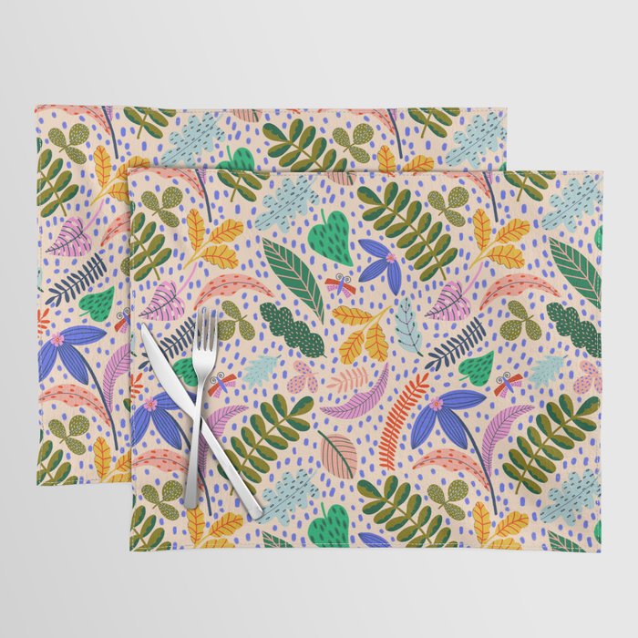 Colorful Plants  Placemat Gallery Image 1