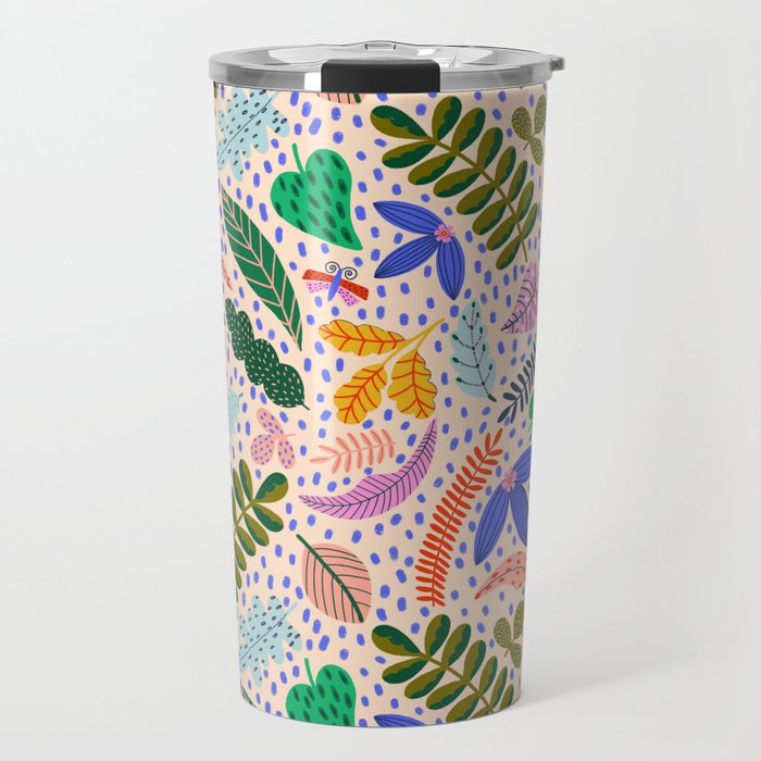 Colorful Plants  Travel Mug Gallery Image 1